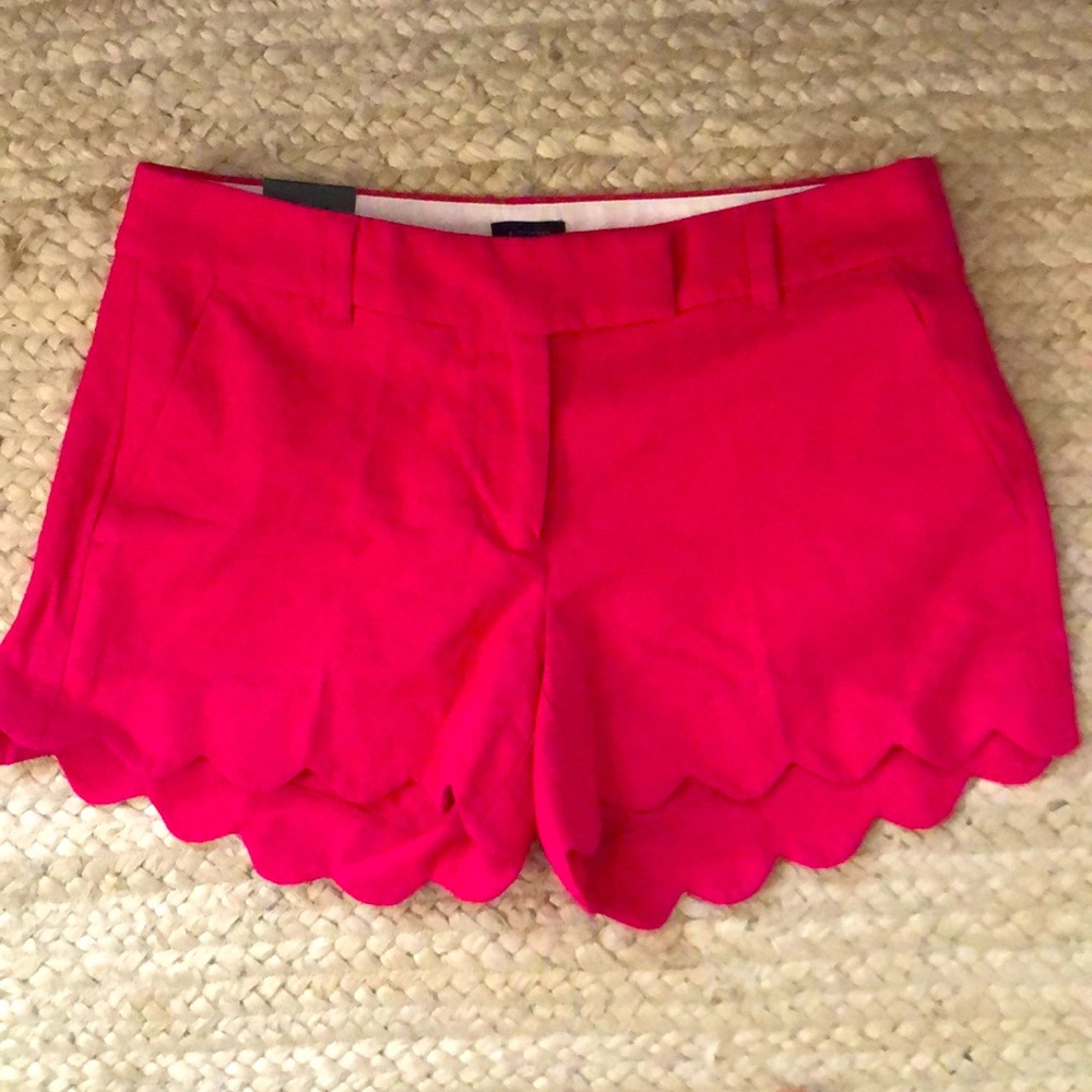 J. Crew Scallop Shorts